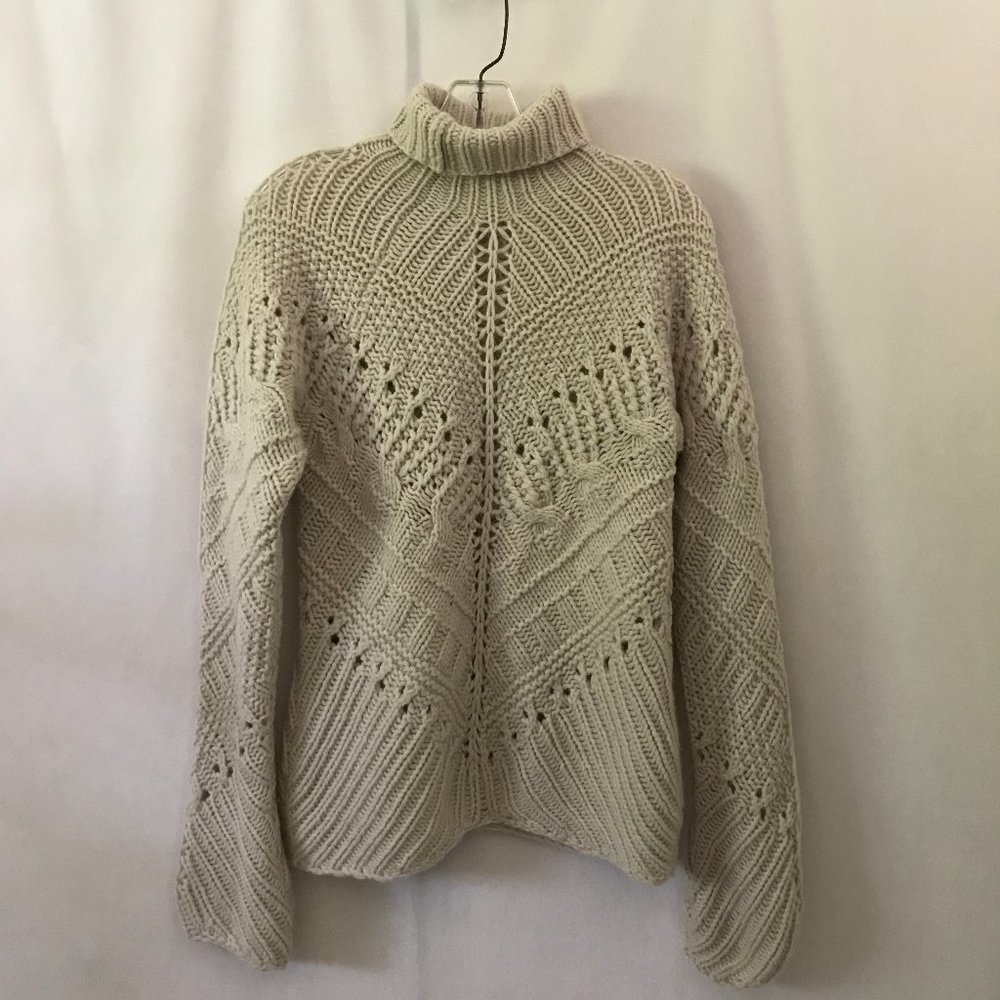 Gentry Portofino 100% Cashmere Hand Knit Sweater